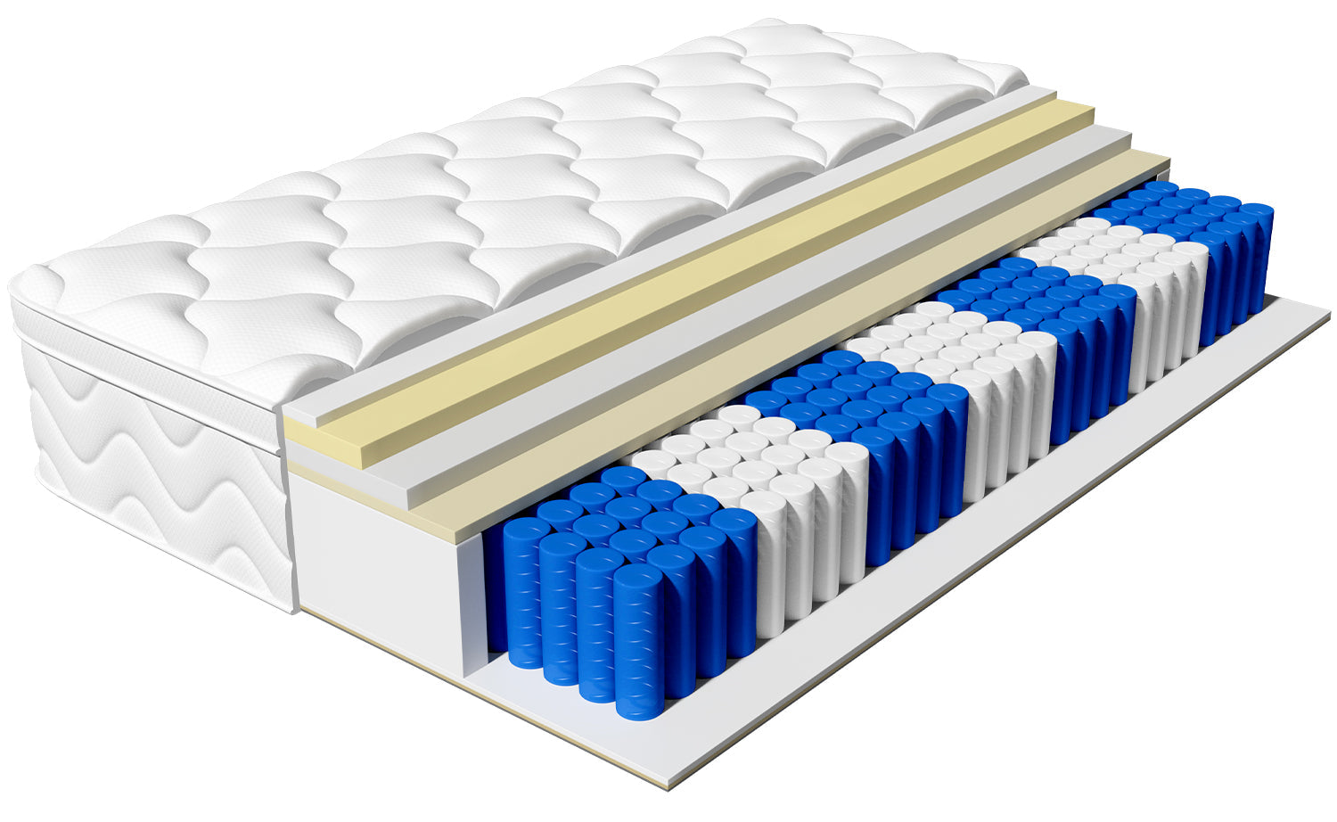 Taschenfederkernmatratze Matratze 7-Zonen Federkernmatratze H3 orthopädische matratze