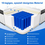 Taschenfederkernmatratze Matratze 7-Zonen Federkernmatratze H3 orthopädische matratze