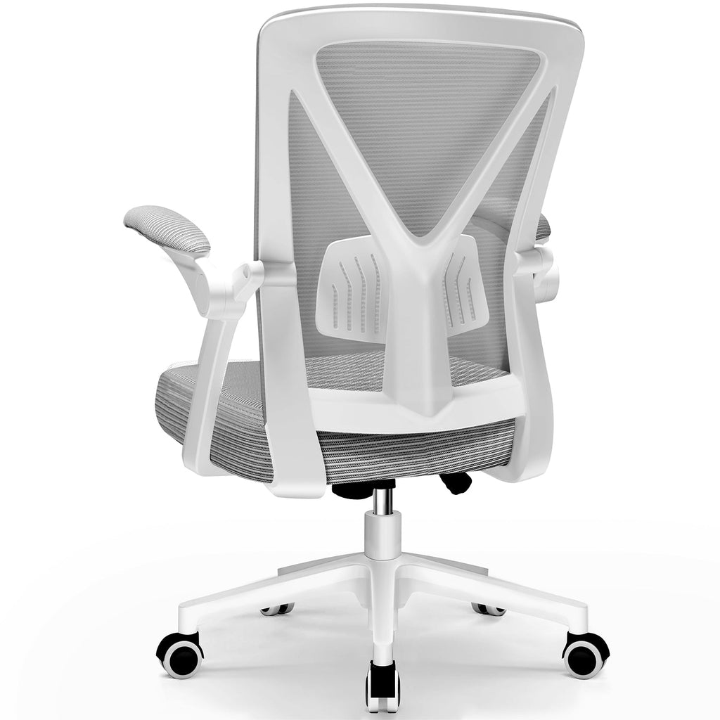 Chaise de bureau, chaise de bureau avec accoudoirs relevables, chaise de bureau ergonomique