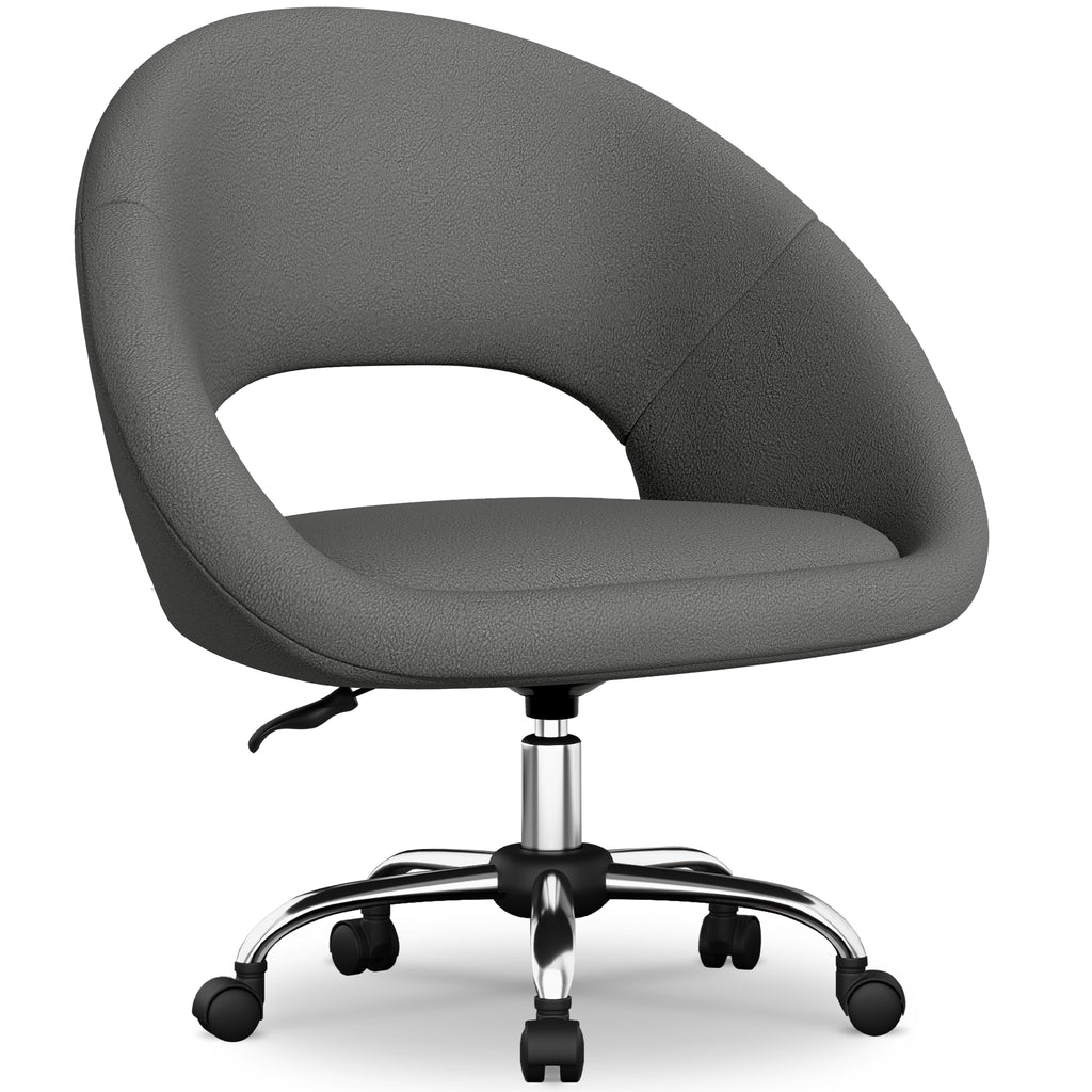 Office Chair Makeup Chair, Home Office Chair with Armrests, Swivel Chair with Wheels