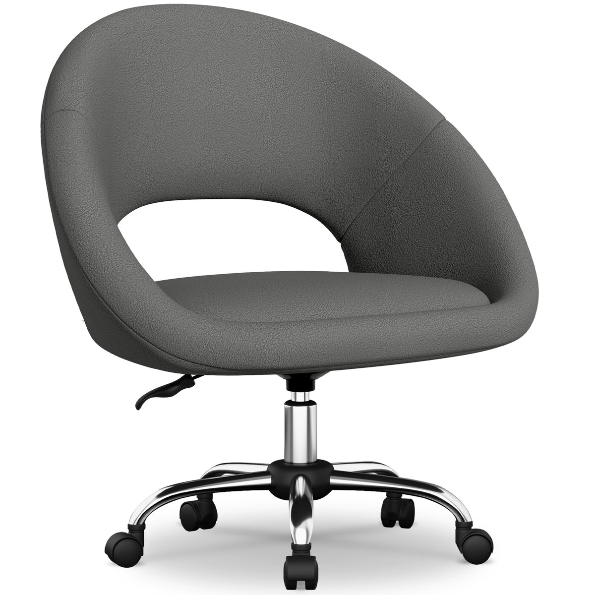 Office Chair Makeup Chair, Home Office Chair with Armrests, Swivel Chair with Wheels