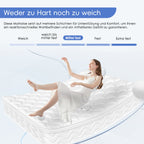 Taschenfederkernmatratze Matratze 7-Zonen Federkernmatratze H3 orthopädische matratze