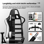 Gaming-Stuhl Ergonomischer Gaming Stuhl mit Gepolstertem Sitz