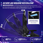 Gaming-Stuhl Ergonomischer Gaming Stuhl, Gaming Stuhl 150kg