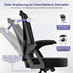 Bürostuhl Bürostuhl,Chefsessel aus Mesh,Ergonomischer Schreibtischstuhl