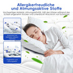 Taschenfederkernmatratze Matratze mit Spannbettlaken, orthopädische 7-Zonen Federkernmatratze