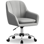 Bürostuhl Homeoffice Stuhl,Schminkstuhl mit Armlehnen,Drehstuhl mit Rrollen