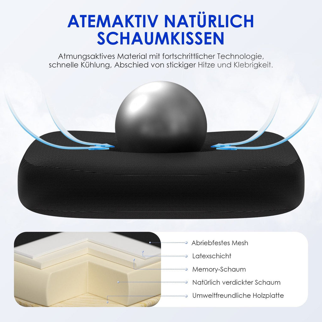 Bürostuhl Bürostuhl, Chefsessel, ergonomischer Schreibtischstuhl, atmungsaktiv