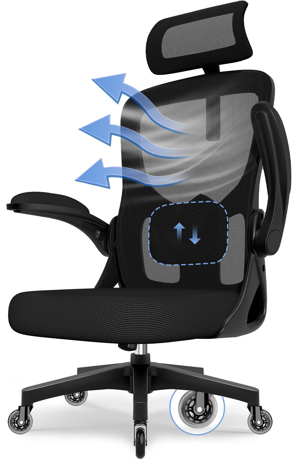 Chaise de bureau, Chaise de bureau ergonomique, Chaise pivotante, Fauteuil de direction