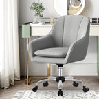 Bürostuhl Homeoffice Stuhl,Schminkstuhl mit Armlehnen,Drehstuhl mit Rrollen
