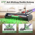 Akku-Hand-und Stielstaubsauger Akku Staubsauger 50000Pa/50min/1,6L,Staubsauger kabellos