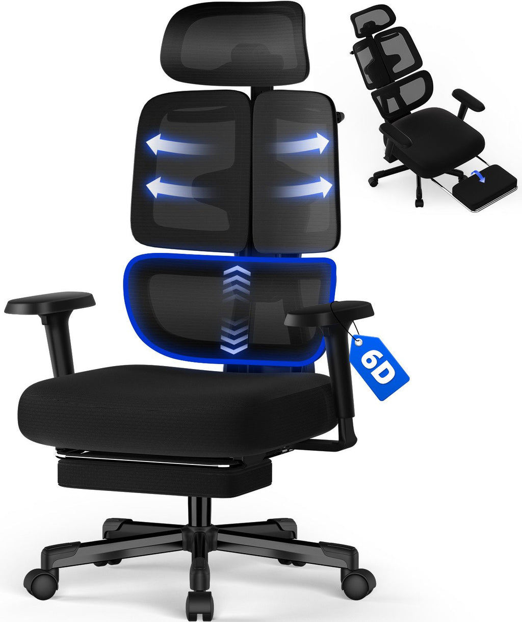 Bürostuhl Bürostuhl, Chefsessel, ergonomischer Schreibtischstuhl, atmungsaktiv