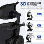 Bürostuhl Bürostuhl, Chefsessel, ergonomischer Schreibtischstuhl, atmungsaktiv