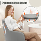 Bürostuhl Homeoffice Stuhl,Schminkstuhl mit Armlehnen,Drehstuhl mit Rrollen