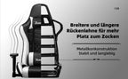 Gaming-Stuhl Ergonomischer Gaming Stuhl mit Gepolstertem Sitz