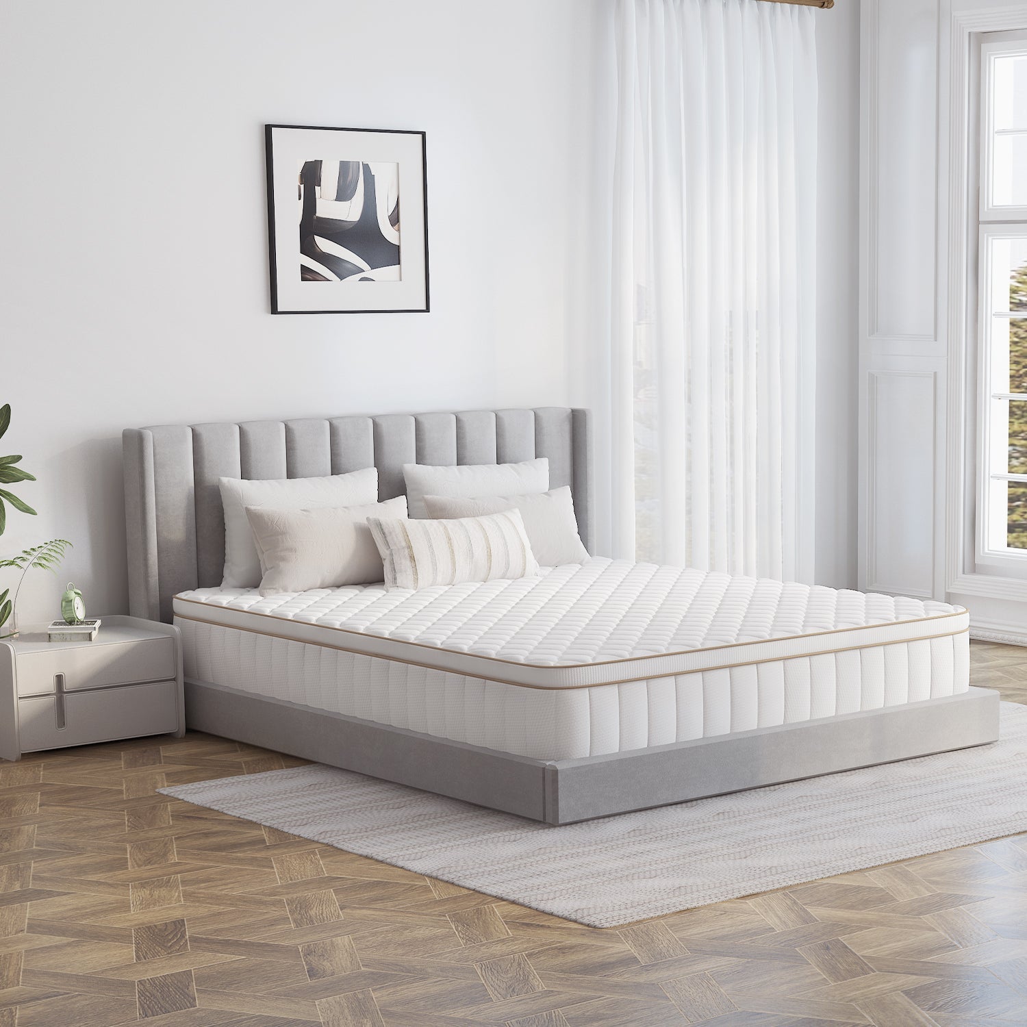 Taschenfederkernmatratze Matratze, 7-Zonen Federkernmatratze Matratzen