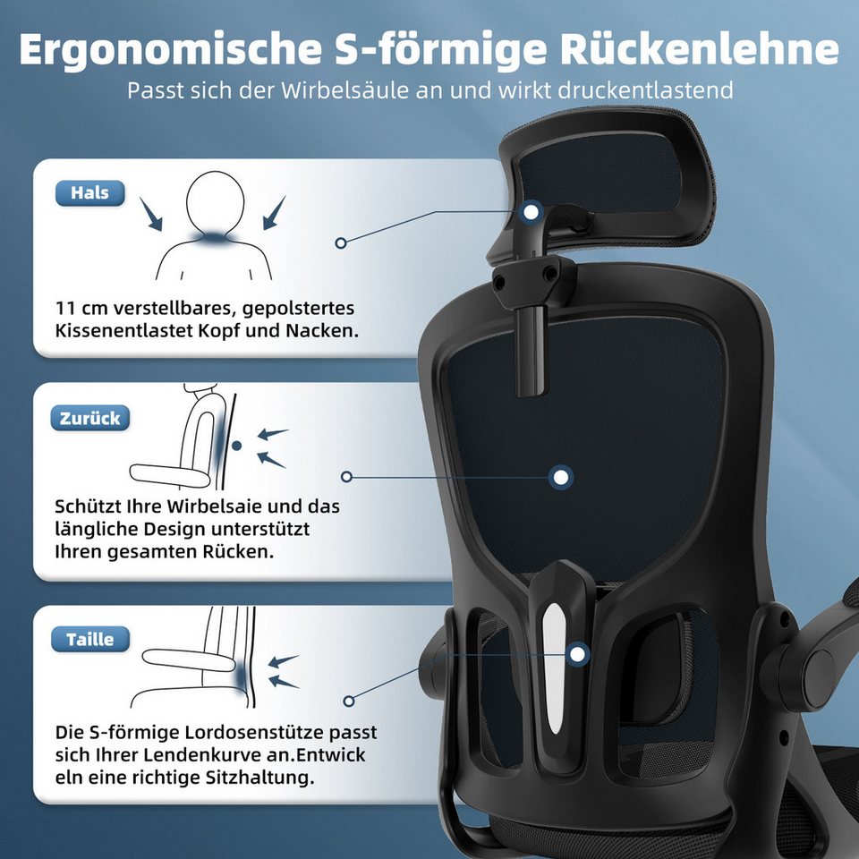 Chaise de bureau, Chaise de bureau ergonomique, Chaise pivotante, Fauteuil de direction