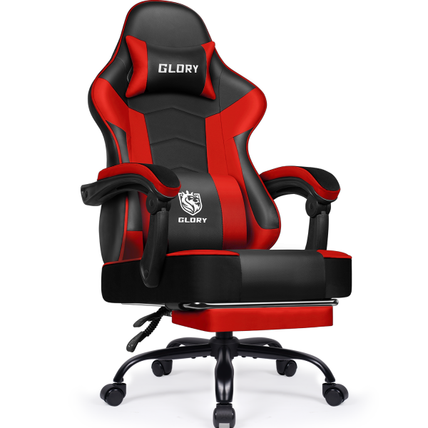 DC192 - Bürostuhl Ergonomisch mit Teleskopische Fußstütze
