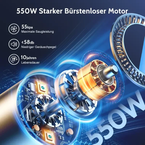 AZA64 – Akku Staubsauger – Bild 3