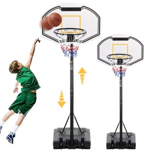 Weißer Basketballkorb für Kinder
