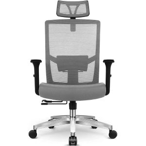 Bürostuhl Ergonomischer Bürostuhl, Schreibtischstuhl mit Klappbaren Armlehnen