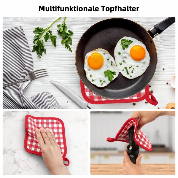 Matte rutschfest Isolierend für Heiße Töpfe und Pfannen – Bild 2