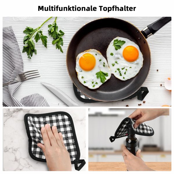 Matte rutschfest Isolierend für Heiße Töpfe und Pfannen – Bild 2