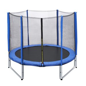Kinder Trampolin mit Indoor-Outdoor-Sprungbett mit Federn