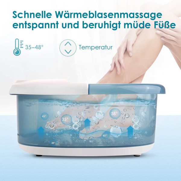 Fußbad mit intensivem Whirlpool-Effekt – Bild 2