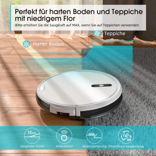 Geräuscharmer Kehrroboter – Bild 2