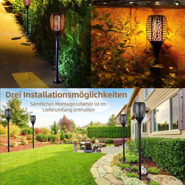 Fackel-Gartenlichter – Bild 2