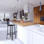 Hochstuhl im Modernen Retro Stil, Bar Möbel