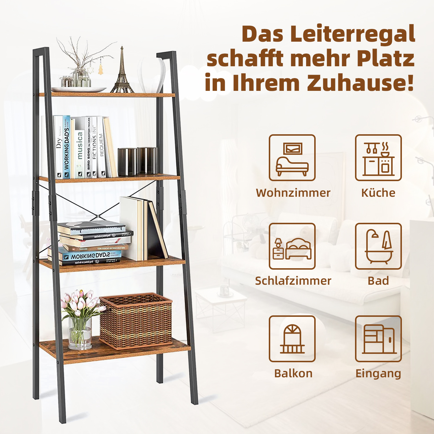 Vierschichtiges Lagerregal 9 jiaju073